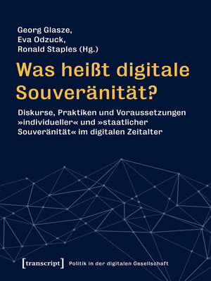 cover image of Was heißt digitale Souveränität?